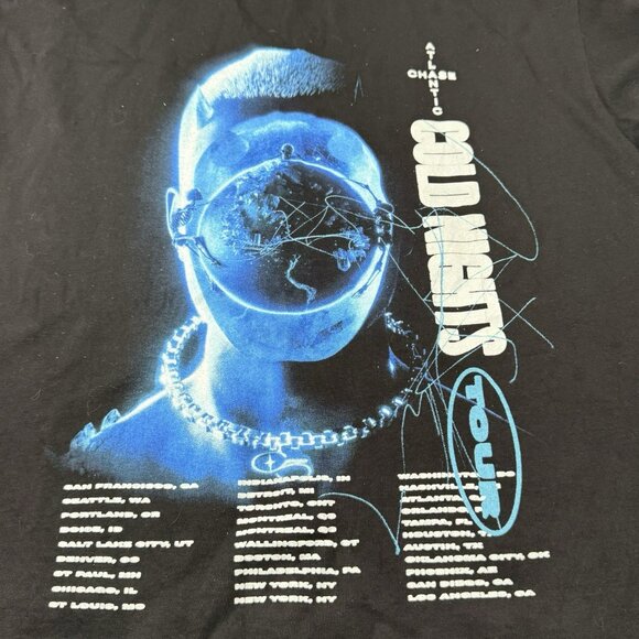 Shaka Cold Nights Tour Tshirt Sweatshirt Men Size XL Concert Band Music Heavy - Picture 7 of 12